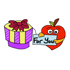 [LINEスタンプ] Fruit and Vegetable Life