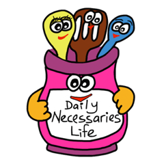 [LINEスタンプ] Daily Necessaries Life