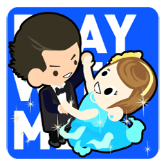 [LINEスタンプ] Play with me！の画像（メイン）