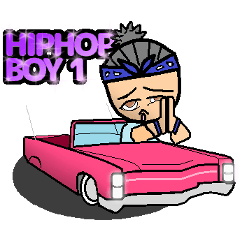 [LINEスタンプ] HIPHOP BOY 1