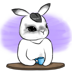 [LINEスタンプ] Crazy Rabbit M.M