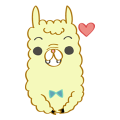 [LINEスタンプ] It's me...ALPACA