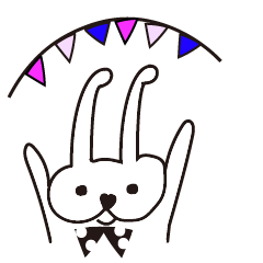 [LINEスタンプ] ベコニングバニー♪