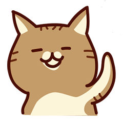 [LINEスタンプ] 前田さんちの猫スタンプの画像（メイン）