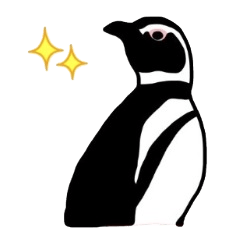 [LINEスタンプ] ちょっと丁寧なペンギンさんの画像（メイン）