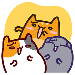 [LINEスタンプ] Cat Squad