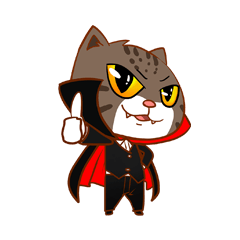 [LINEスタンプ] Piakpoon the vampire