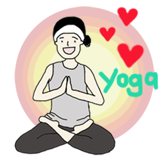 [LINEスタンプ] YOGA154cm
