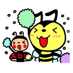 [LINEスタンプ] はっちーとレディバ 「シーズン1」