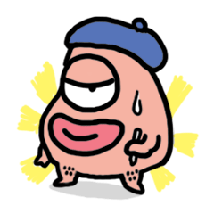 [LINEスタンプ] Un P Comic-funny sticker