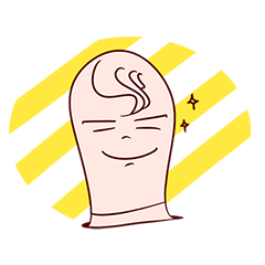 [LINEスタンプ] Funny Earthworm