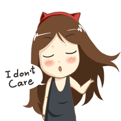 [LINEスタンプ] Jenny by Tonmai ( Eng ver. )