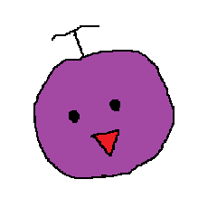 [LINEスタンプ] ぶどうちゃんの日常