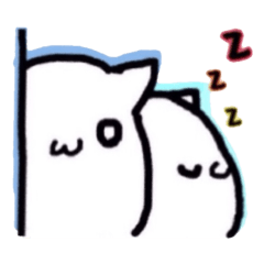 [LINEスタンプ] まんまるにゃんこ