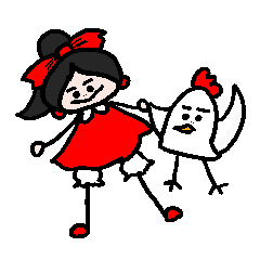 [LINEスタンプ] すずらんちゃんとコッコくん