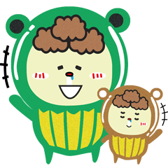 [LINEスタンプ] Runny brother