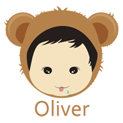 [LINEスタンプ] Oliver's life