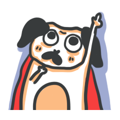 [LINEスタンプ] Pug Pon