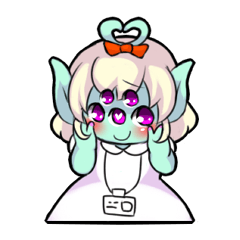[LINEスタンプ] 宇宙人エリィちゃん