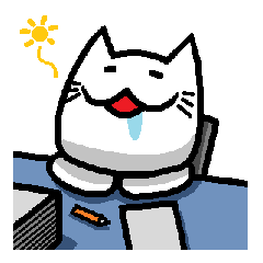 [LINEスタンプ] Foolish Cats Everyday Life