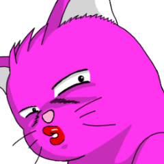 [LINEスタンプ] ケバ猫