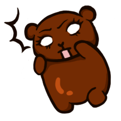 [LINEスタンプ] Kukubear Happy life