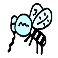 [LINEスタンプ] 蚊ぶんぶん