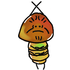 [LINEスタンプ] Cockroaches Man