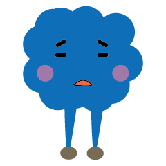 [LINEスタンプ] blue family:part 4-Chinese