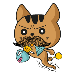 [LINEスタンプ] Bad Cat CATDY