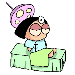 [LINEスタンプ] Sleepy doctor