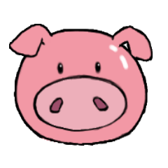 [LINEスタンプ] BOW-PIGの画像（メイン）