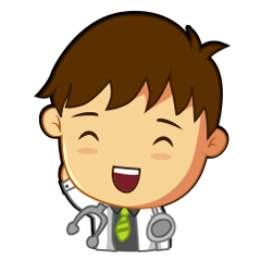 [LINEスタンプ] Funny doctor TH