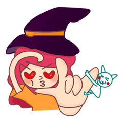 [LINEスタンプ] Jasper witch