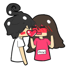 [LINEスタンプ] My love for husband (EN)