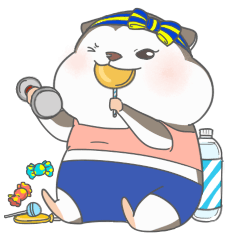 [LINEスタンプ] Hamster's diary 2