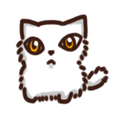 [LINEスタンプ] the crazy cat