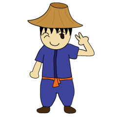 [LINEスタンプ] Chill Chill Farmer