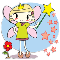 [LINEスタンプ] Pia the Fairy Princess