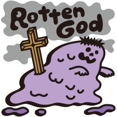 [LINEスタンプ] Rotten Godの画像（メイン）