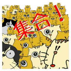 [LINEスタンプ] はむはむねこ