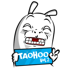 [LINEスタンプ] Taohoo The Rabbit Vol.2