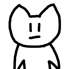 [LINEスタンプ] 白黒ネコさん