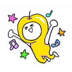 [LINEスタンプ] りんごの妖精