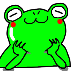 [LINEスタンプ] カエルのまさお