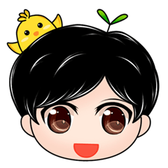 [LINEスタンプ] Adorable Boy