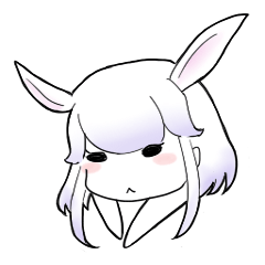 [LINEスタンプ] Rabbit Girl LinLin