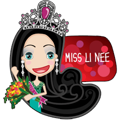 [LINEスタンプ] Miss Li-Nee