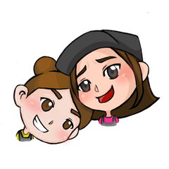 [LINEスタンプ] Cool＆Saeb