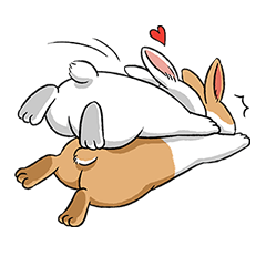 [LINEスタンプ] Rabbit with Mask2